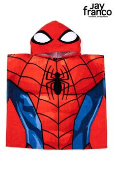 Jay Franco Red Spider Man Disney Hooded Towel Poncho -56X56Cm (Q12083) | $33