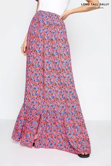 Long Tall Sally Pink Ditsy Floral Skirt (Q13030) | €46