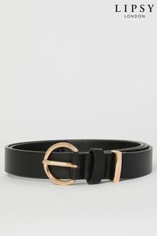Lipsy Black Ring Belt (Q13211) | $17