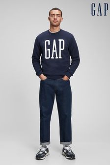 Gap TAPESTRY NAVY Logo Pullover Sweatshirt (Q13442) | 27 €