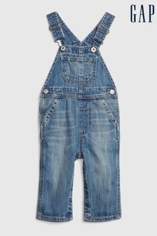 salopetă din blugi Gap Denim Bebeluși (Q13473) | 209 LEI