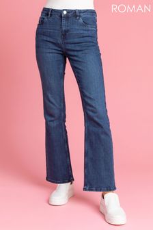 Roman Blue 29" Essential Stretch Bootcut Jeans (Q13555) | ₪ 130