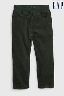 Gap Green Pull On Slim Corduroy Trousers (Q13833) | €17