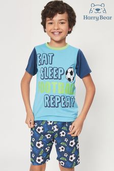 Harry Bear Blue Football Printed Pyjamas (Q14897) | 17 €