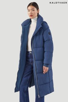 Kaldtvaer Blue Skien Maxi Duvet Puffer Coat (Q16538) | €70