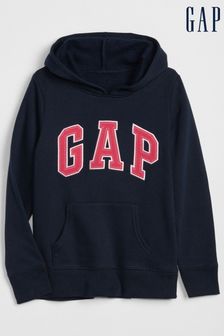 Gap Navy Blue/Pink Logo Hoodie (4-13yrs) (Q16553) | €29