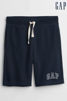 Gap Navy Blue Pull On Logo Jogger Shorts (4-13yrs) (Q16563) | kr195