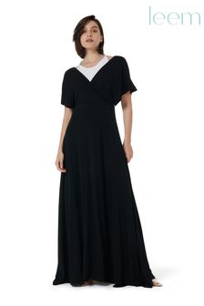 leem Black Twisted Double Layer Dress (Q16964) | €47