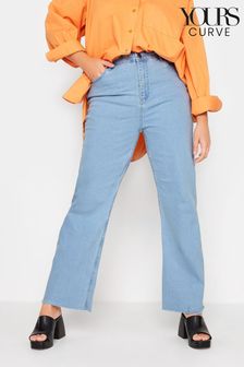 Yours Curve Jeans mit 5 Taschen und weitem Beinschnitt (Q17216) | 25 €