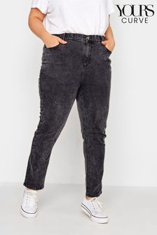 Yours Curve Mom-Jeans mit elastischer Taille (Q17226) | 25 €