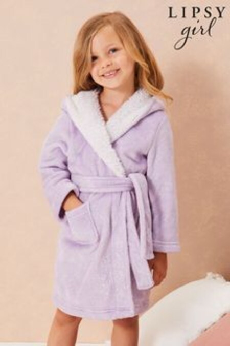 Lipsy Lilac Mini Cosy Dressing Gown (Q17248) | AED103 - AED117