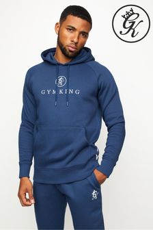 Gym King Blue Sport Pro Logo Hoodie (Q17357) | ₪ 128
