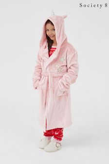 Society 8 Pink Unicorn Robe - Girls (Q17532) | €32