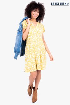 Brakeburn Yellow Ayla Wrap Dress (Q17693) | 24 €