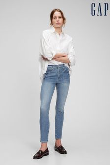 Helles Indigo - Gap Stretch Hochtaillierte True Skinny-Jeans (Q18563) | 69 €