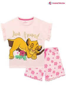 Character Pink Lion King Disney Short Pyjamas (Q18900) | $18