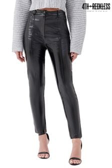 4th & Reckless Black Wilma Slim Leg Trousers (Q19576) | 29 €