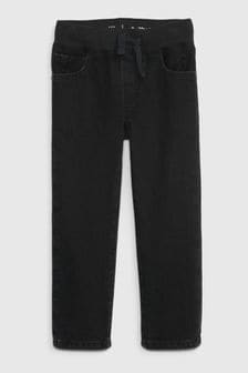 Črna - kavbojke ravnega kroja Gap 90s Original Washwell (12 mesecev–5 let) (Q20200) | €29