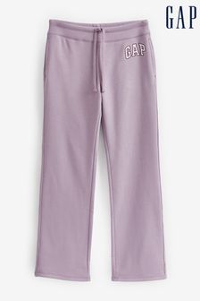 Gap Purple Logo Bootcut Sweat Trousers (Q20636) | €17