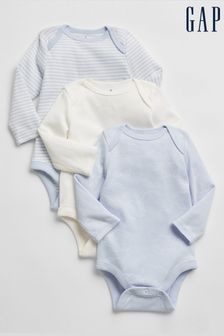 Gap Blue Print Bodysuit 3-Pack - Baby (Q20954) | €23