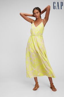 Gap Yellow Tie-Waist Cami Maxi Dress (Q21008) | 26 €