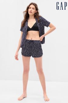 Gap Navy Floral Pyjama Shorts (Q21033) | €29