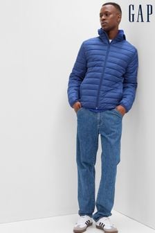 Синий - Дутая Пиджак Gap Cold передержным принтом Gap (Q21053) | €79