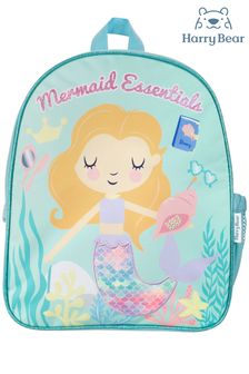 Harry Bear Blue Mermaid Girls Backpack (Q21446) | ₪ 73