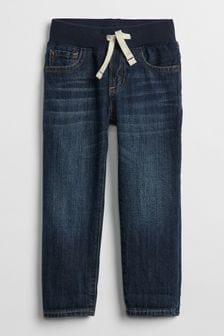 Gap Mid Wash Blue Pull On Slim Jeans (Newborn-7yrs) (Q21619) | kr260