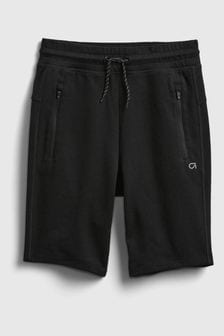 Gap Black Pull On Zip Pocket Baby Jogger Shorts (12mths-5yrs) (Q21769) | €17