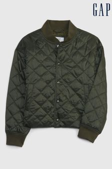 Gap Green Lightweight Quilted Puffer Jacket (4-13yrs) (Q23350) | €22
