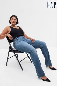 Jeansy w stylu lat 90. o prostym kroju z technologią Washwell Gap (Q23604) | 315 zł