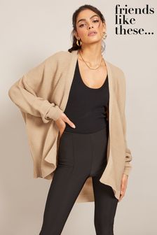 Friends Like These Camel Batwing Cardigan (Q23640) | 46 €