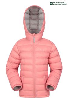 Mountain Warehouse Pale Pink Seasons Kids Water Resistant Padded Jacket (Q24444) | €51