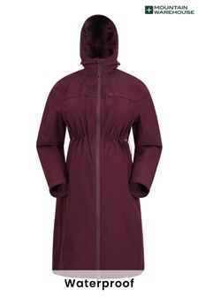 Mountain Warehouse Purple Hilltop Maternity Lightweight Waterproof Jacket (Q24484) | €63