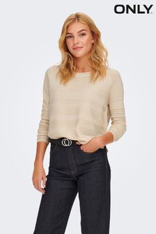ONLY Beige Textured Knitted Top (Q24786) | 30 €