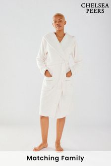Chelsea Peers White Fluffy Dressing Gown (Q25160) | INR 5,584