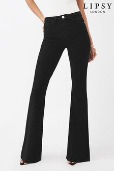 Lipsy Mid Rise Flare Jeans