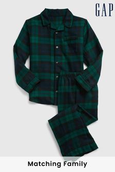 Gap Green & Blue Recycled Christmas Tartan Pyjamas (Q26532) | 39 €