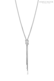 Simply Silver Silver Mini Fox Tail Necklace (Q27054) | 67 €