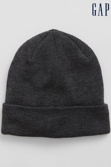 Szary - Gap czapka typu beanie dla dorosłych (Q27249) | 95 zł