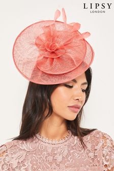 Lipsy Coral Pink Round Floral Disc Fascinator Headband (Q27565) | 33 €
