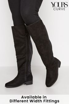 Yours Curve Extra-wide Fit Stretch Over The Knee Boot (Q28268) | €27