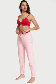 Victoria's Secret Pretty Blossom Pink Fleece Jogger (Q28722) | €45