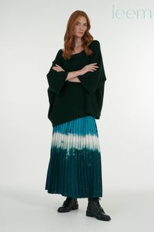 leem Green Tie-Dye Printed Skirt (Q29420) | €47