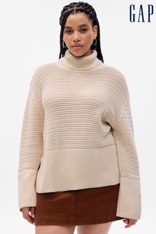 Gap kvačkan pulover z razporkom na robu (Q29685) | €46