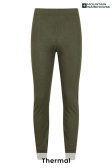 Mountain Warehouse Green Talus Mens Printed Thermal Pants (Q29799) | 20 €