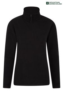 Mountain Warehouse Black Camber Half-Zip Fleece - Womens (Q29829) | €41