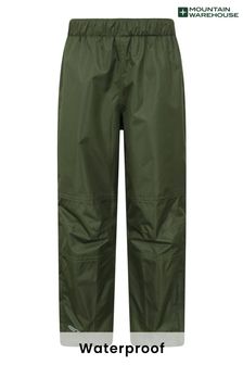 Mountain Warehouse Green Spray Waterproof Trousers (Q29843) | €58
