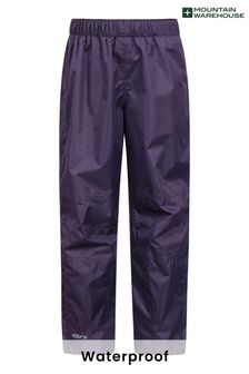 Mountain Warehouse Purple Spray Kids Waterproof Trousers (Q29856) | HK$463